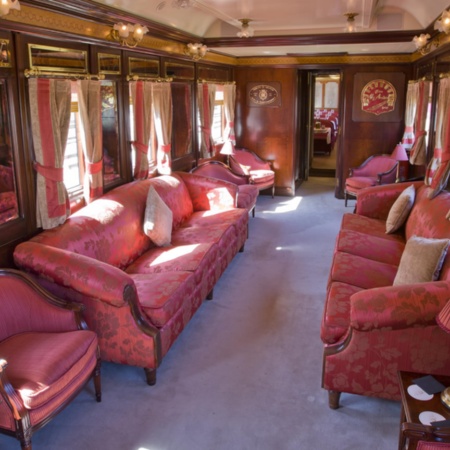 Train Al-Andalus. Intérieur du wagon