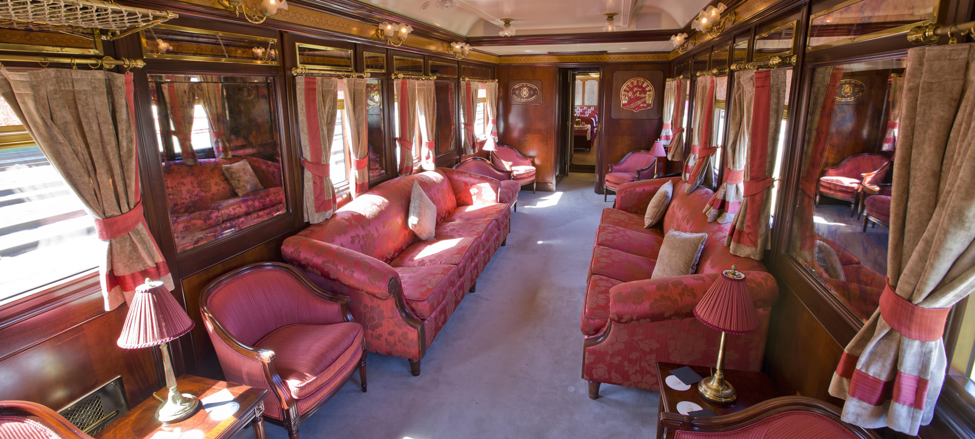 Al-Andalus train Interior of the carriage Al-Andalus train Interior of the carriage