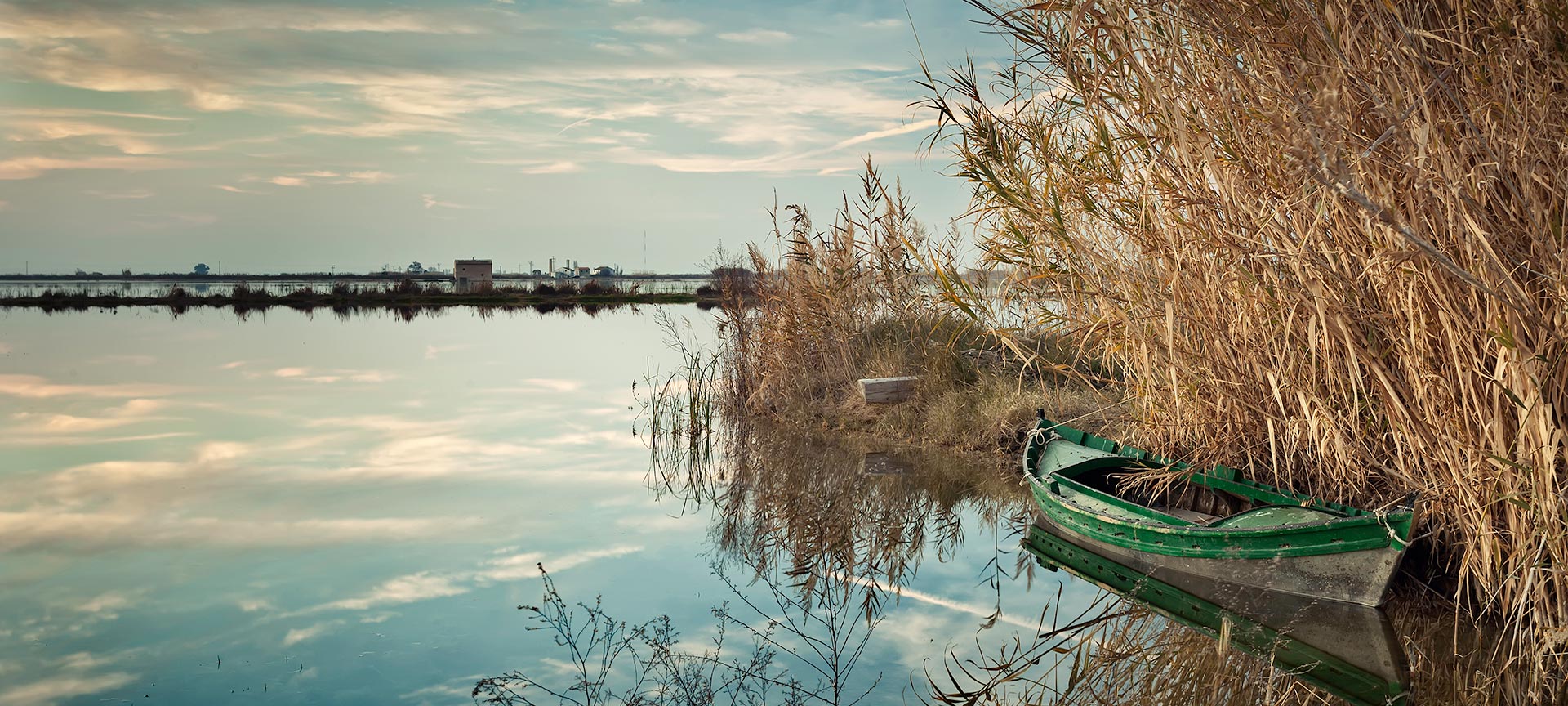 View of La Albufera, Valencia View of La Albufera, Valencia