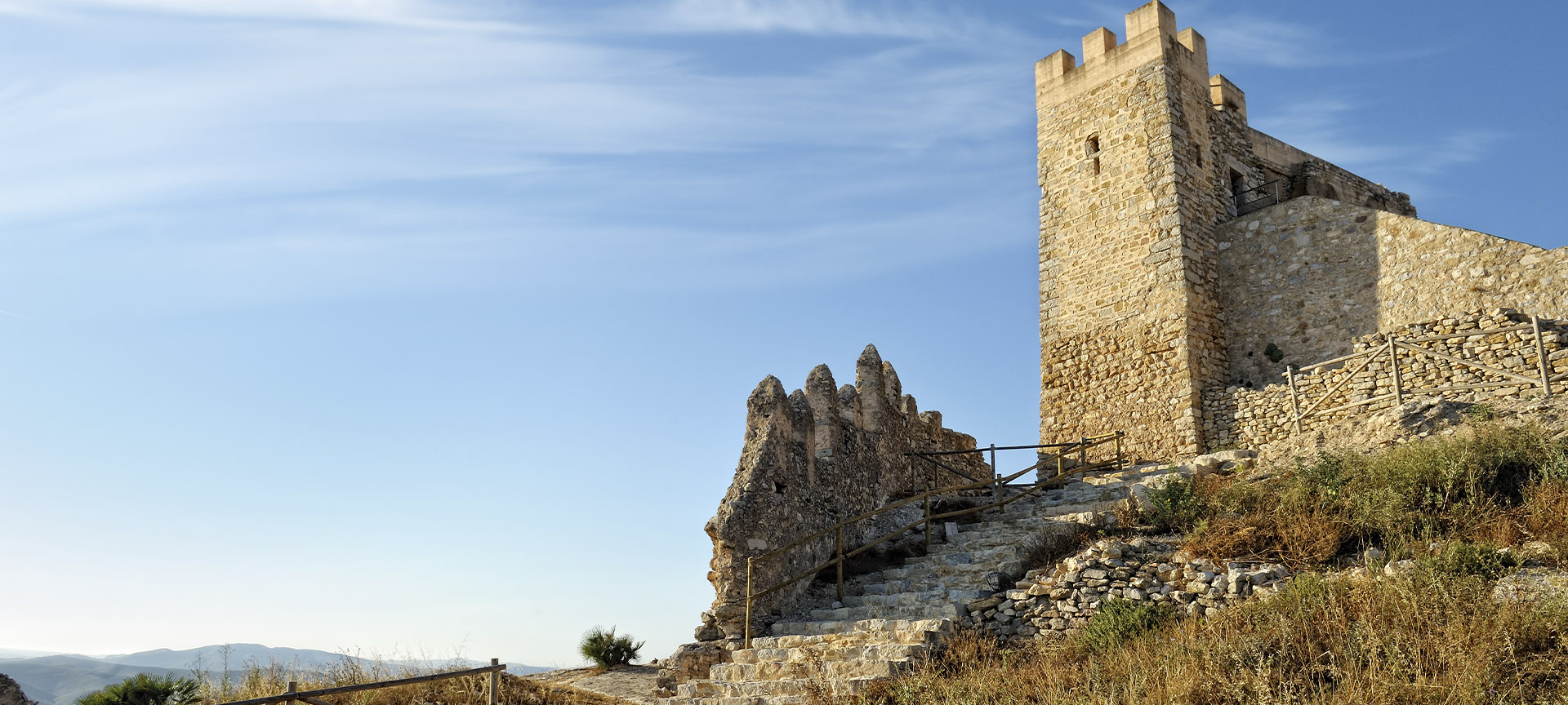 Burg von Alcalá de Xivert (Castellón, Region Valencia)