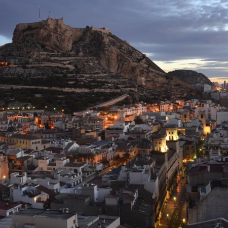 Vista panorâmica de Alicante (Comunidade Valenciana)