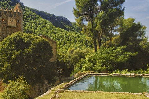 Monastery of Santa María de la Murta in Alzira, Valencia (Valencian Community)