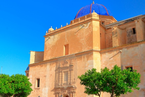 Basilica Santa María. Elche. Alicante.