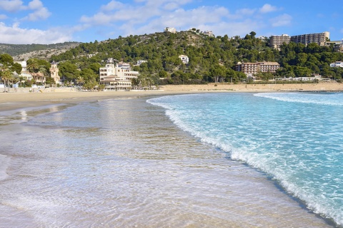 Spiaggia di Voramar a Benicasim-Benicàssim (Castellón, Comunità Valenciana)