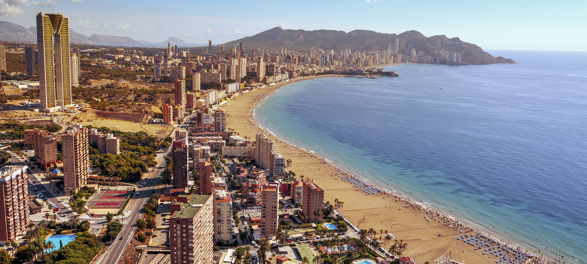 View of Benidorm (Alicante, Valencian Community)