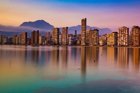 Ausblick auf Benidorm, Alicante