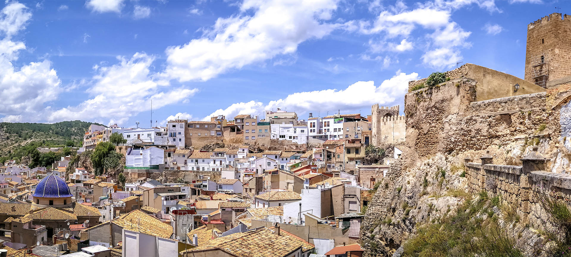 View of Buñol (Valencia, Valencian Community)