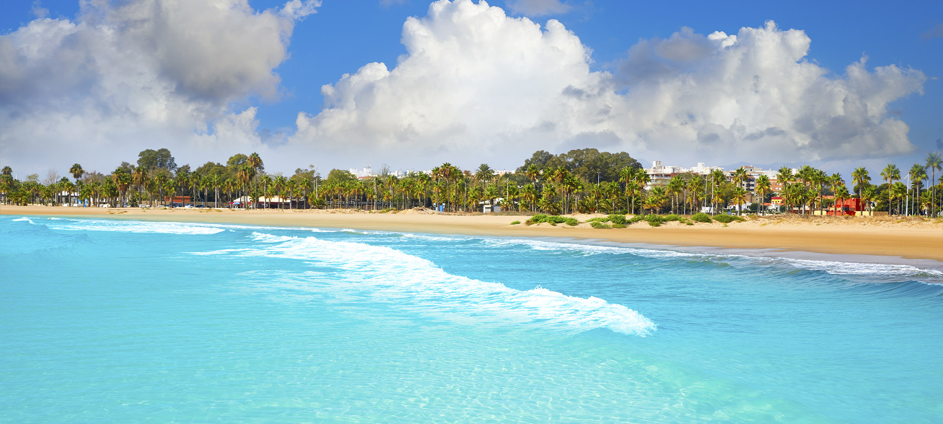 View of Burriana beach (Castellón, Valencian Community)