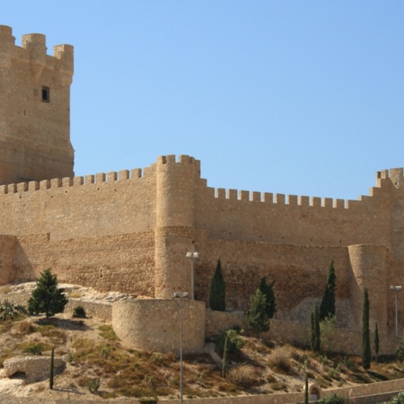 Castelo de La Atalaya, em Villena (Alicante, Comunidade Valenciana)