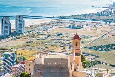 Vista de Cullera, Valencia