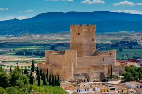 Zamek La Atalaya. Villena. Alicante.