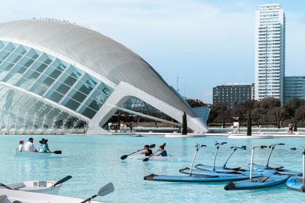 City of Arts and Sciences in Valencia (Region of Valencia)