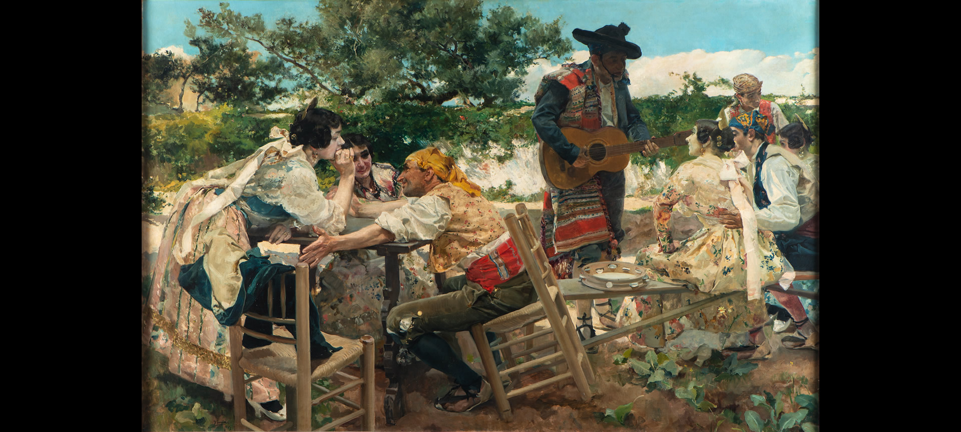 Fiesta valenciana, Joaquín Sorolla. Privatsammlung Fiesta valenciana, Joaquín Sorolla. Privatsammlung