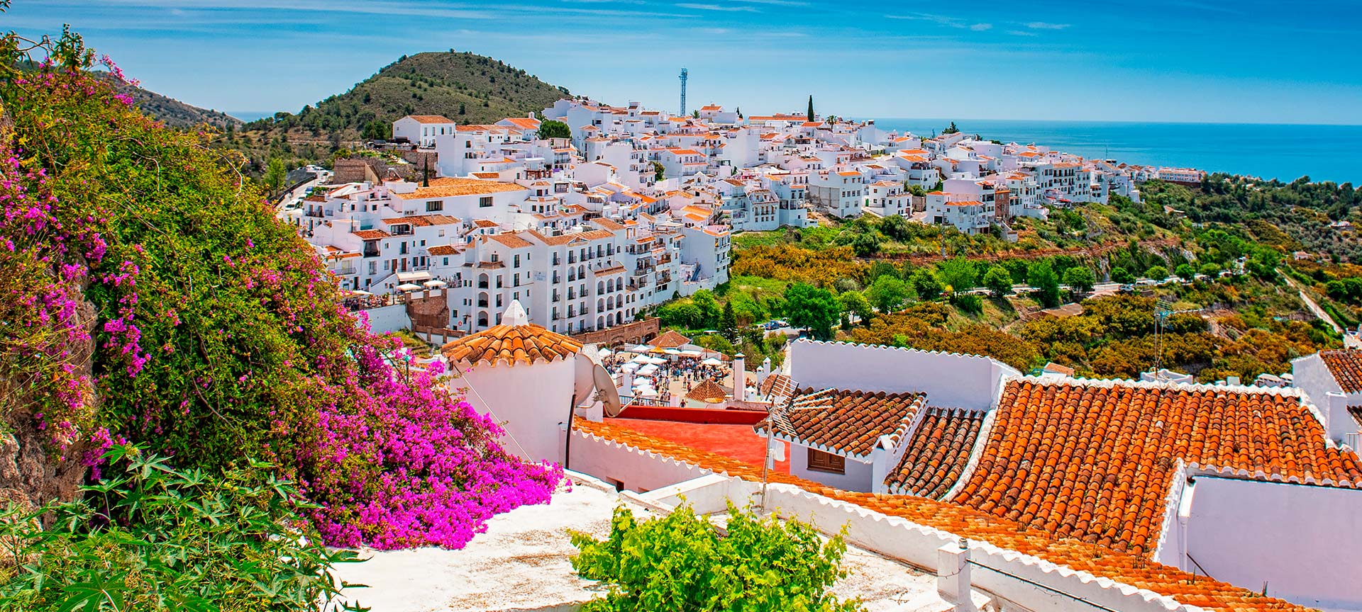 General view of Frigiliana General view of Frigiliana