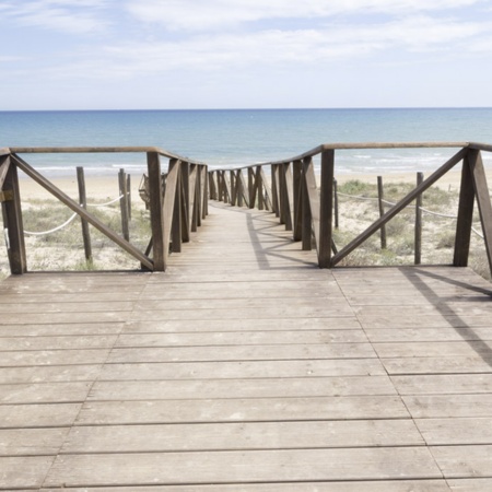 Spiaggia di Guardamar del Segura (Alicante, Comunità Valenciana)