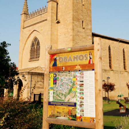 Church of San Juan Bautista in Obanos, Navarre