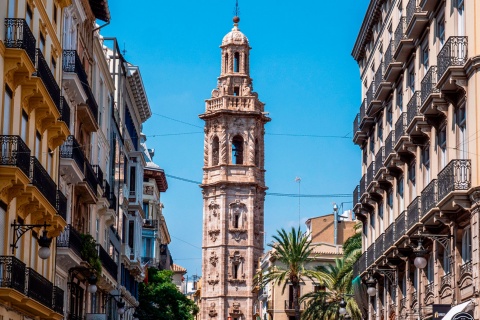 Igreja e torre de Santa Catalina. Valência