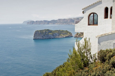 Veduta del Mediterraneo da Jávea. Alicante