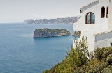 View of the Mediterranean from Jávea. Alicante