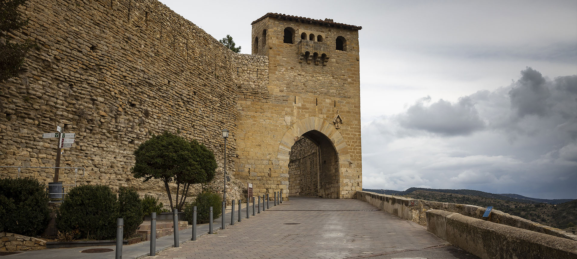 Port of Sant Mateu in Morella (Castellón, Region of Valencia)