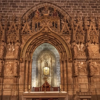 Chapel of the Holy Grail in the Diocesan Cathedral Museum of Valencia