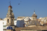 View of Ontinyent in Valencia (Valencian Community)