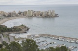 Panoramic view of Oropesa del Mar (Castellón, Region of Valencia)