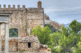 Veduta di Sagunto, a Valencia (Comunità Valenciana)