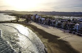 Praia de Torrenostra, em Torreblanca (Castellón, Comunidade Valenciana)