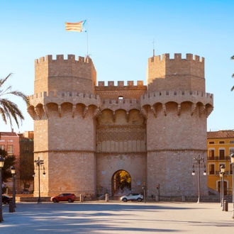 Torres de Serranos. Valencia