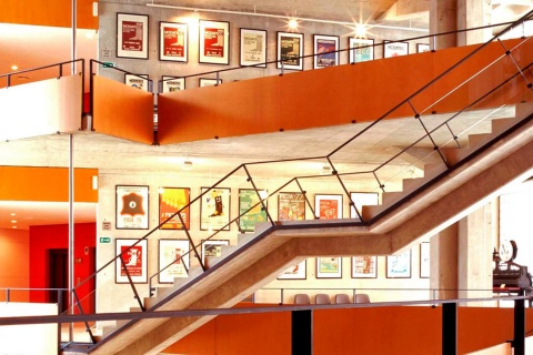 Vista interior del Museo de Calzado de Elda