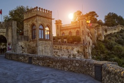 View of Xàtiva Castle (Valencia, Valencian Community)
