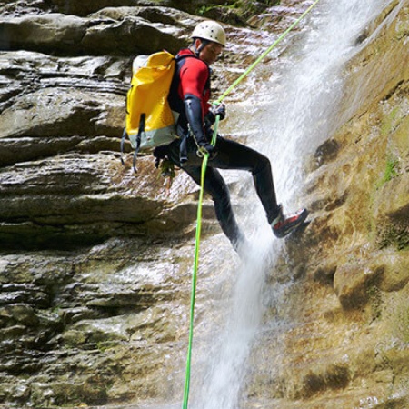 Canyoning in the Pyrenees of Huesca