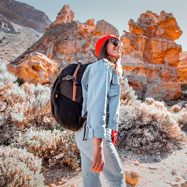 Turista en Tenerife, Islas Canarias