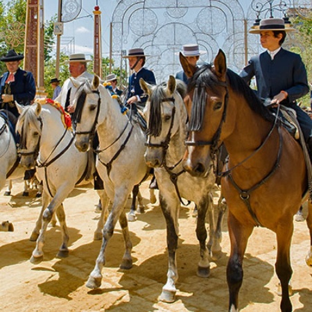Feira do Cavalo, em Jerez de la Frontera
