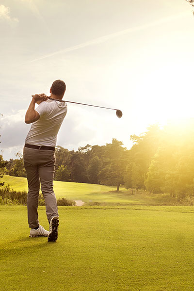 Jogador de golfe Jogador de golfe