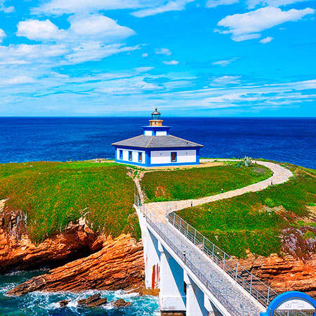 Illa Pancha lighthouse, Ribadeo