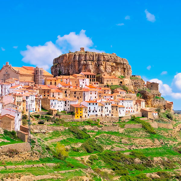 Views of the medieval village of Ares del Maestrat, Castellón Views of the medieval village of Ares del Maestrat, Castellón