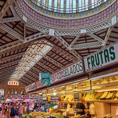 Marché central de Valence