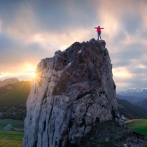 Paisagem em Pidrasluengas, Palência