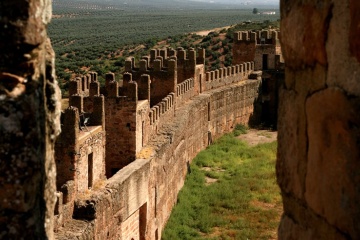 Zamek w Baños de la Encina. Jaén