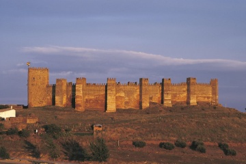 Zamek w Baños de la Encina. Jaén