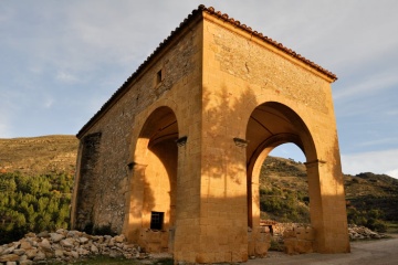 Einsiedelei San Roque de Mirambel in Teruel (Aragonien)