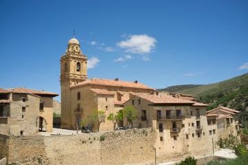 Église Santa Margarita de Mirambel, province de Teruel (Aragon)