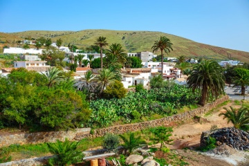 Betancuria main square (Fuerteventura, Canary Islands)