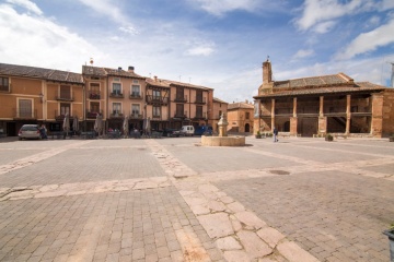 Plaza Mayor di Ayllón (Segovia, Castiglia e León)