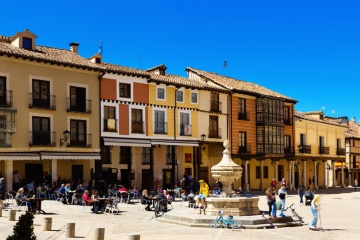 Straßen in El Burgo de Osma (Soria, Kastilien-León)