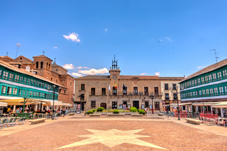 Plaza Mayor, Almagro. Ciudad Real