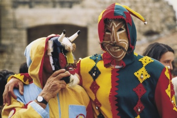 Botarga. Festival medievale di Hita (Guadalajara, Castiglia-La Mancia)