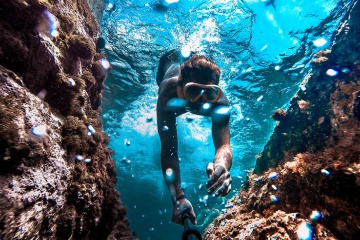 Snorkelling on the Costa Brava